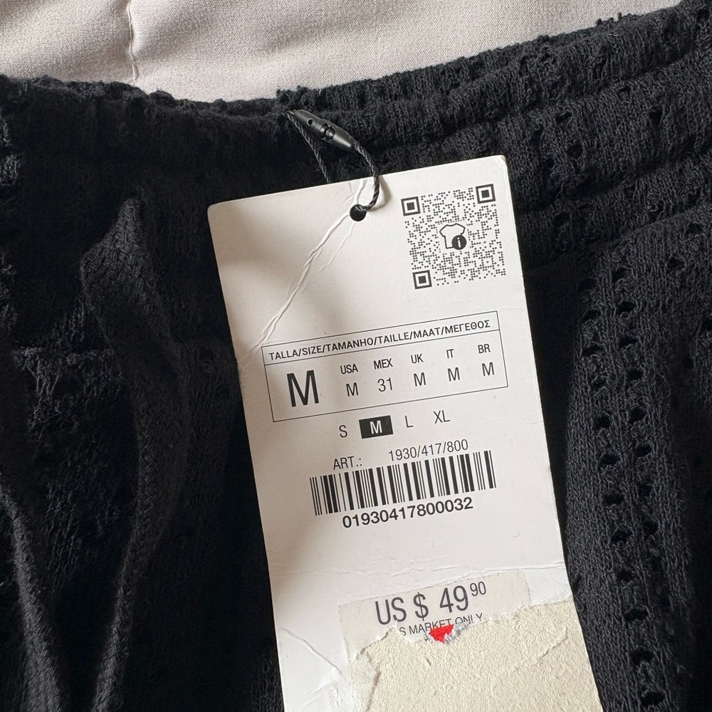 Zara Black Pants